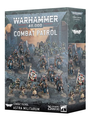 Warhammer 40,000 Astra Militarum Combat Patrol Citadel Miniatures Set Gallery Image 2