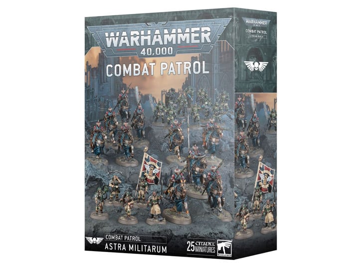 Warhammer 40,000 Astra Militarum Combat Patrol Citadel Miniatures Set Gallery Image 1