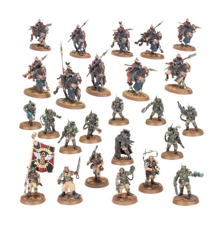 Warhammer 40,000 Astra Militarum Combat Patrol Citadel Miniatures Set Gallery Image 3