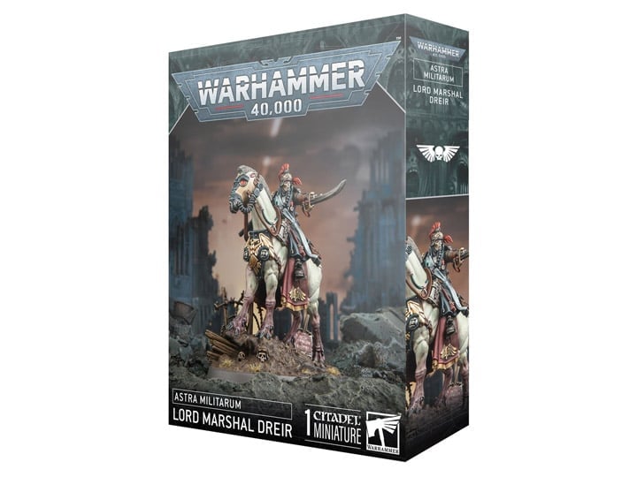 Warhammer 40,000 Astra Militarum Lord Marshal Dreir Citadel Miniature Gallery Image 1