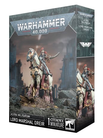 Warhammer 40,000 Astra Militarum Lord Marshal Dreir Citadel Miniature Gallery Image 2