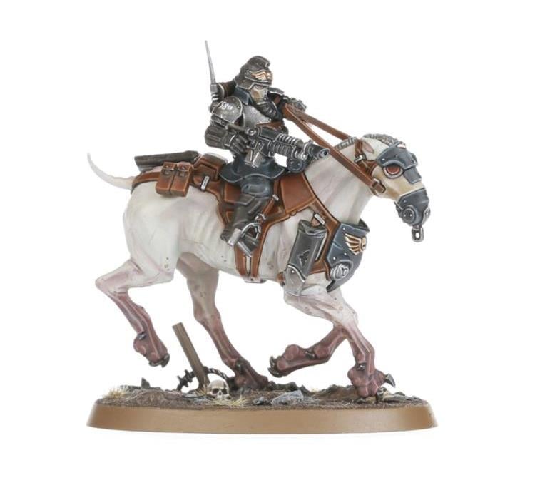 Warhammer 40,000 Astra Militarum Death Riders Citadel Miniatures Set Gallery Image 5