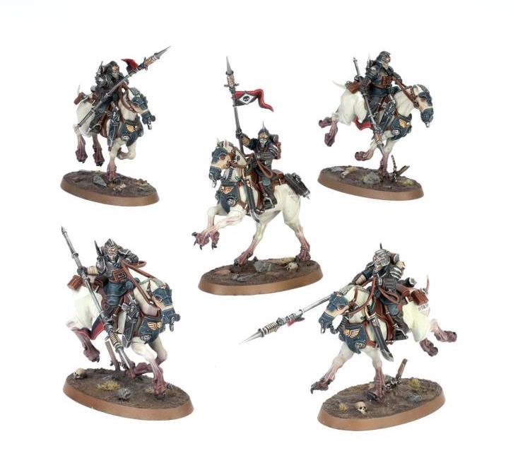 Warhammer 40,000 Astra Militarum Death Riders Citadel Miniatures Set Gallery Image 3