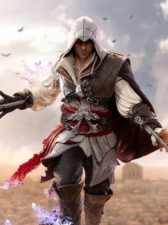 Assassin's Creed II Animus Ezio 1/8 Scale Limited Edition Statue Gallery Image 2
