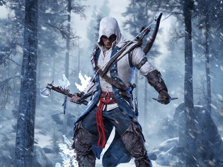 Assassin's Creed III Animus Connor 1/8 Scale Limited Edition Statue Gallery Image 1