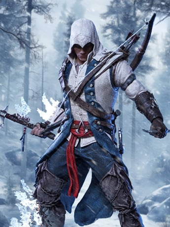 Image of Assassin's Creed III Animus Connor 1/8 Scale Limited Edition Statue
