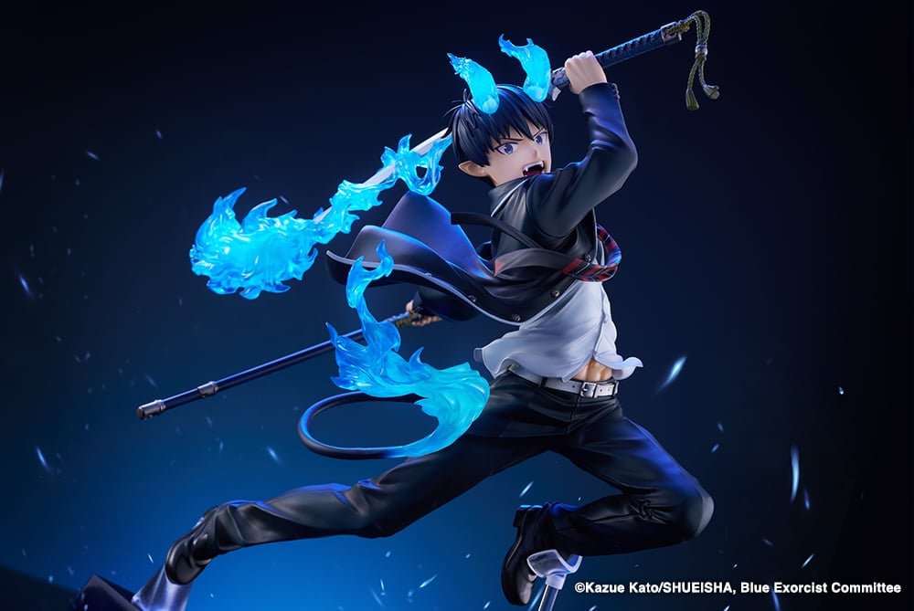 Blue Exorcist -Beyond the Snow Saga- ArtFX J Rin Okumura 1/8 Scale Figure Gallery Image 13