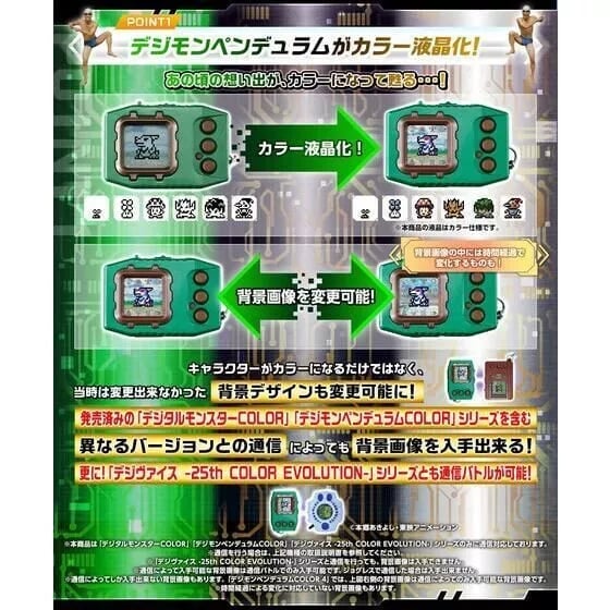 Digimon Pendulum Metal Empire (Black Red Ver.) Digital Monster Device Gallery Image 3