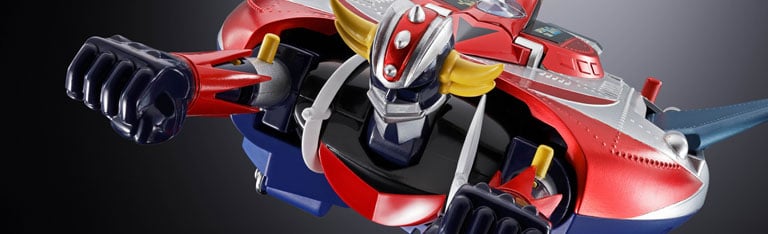 Image of UFO Robot Grendizer Chogokin Deluxe Grendizer & UFO Spazer
