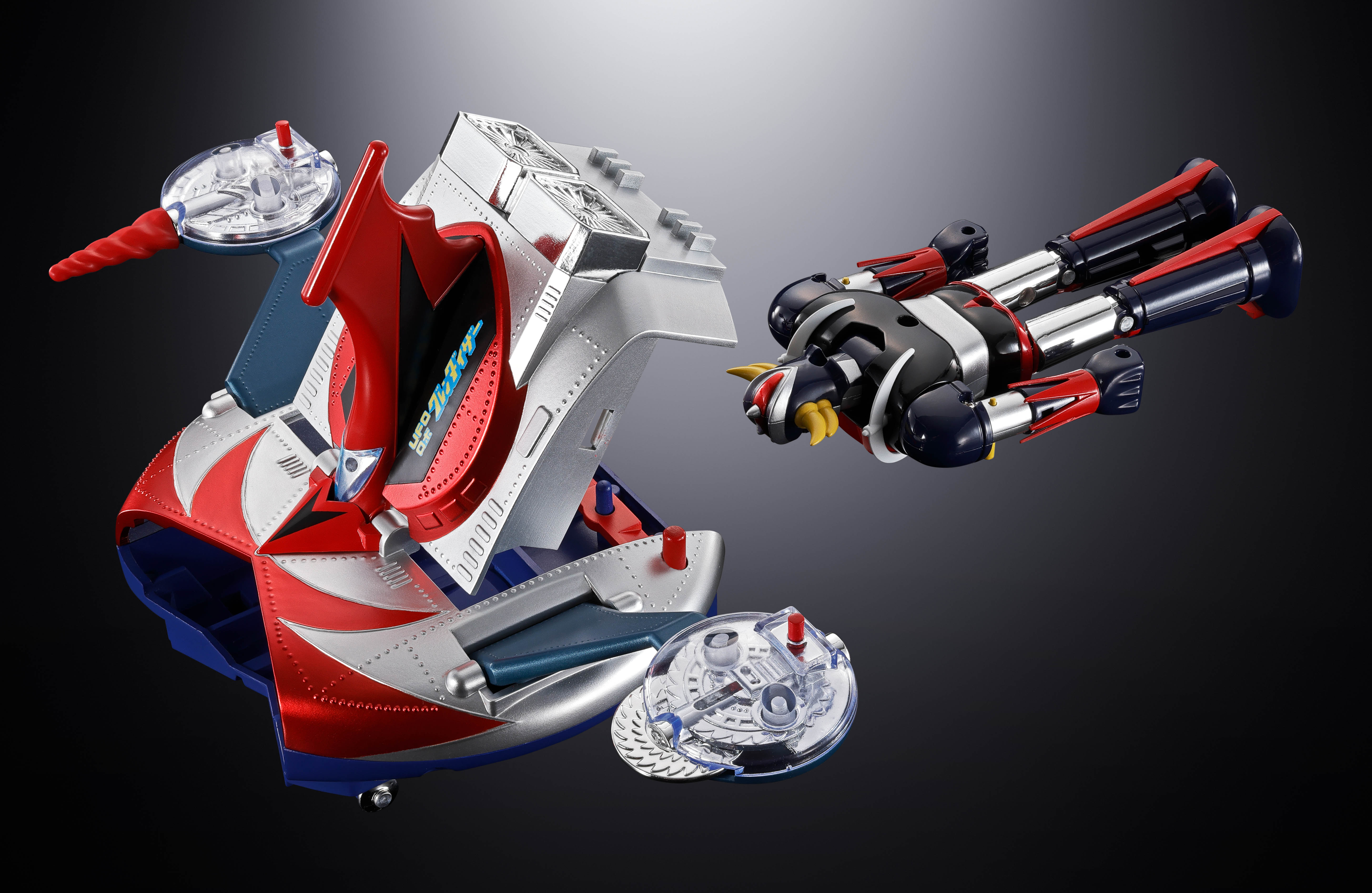 UFO Robot Grendizer Chogokin Deluxe Grendizer & UFO Spazer Gallery Image 11
