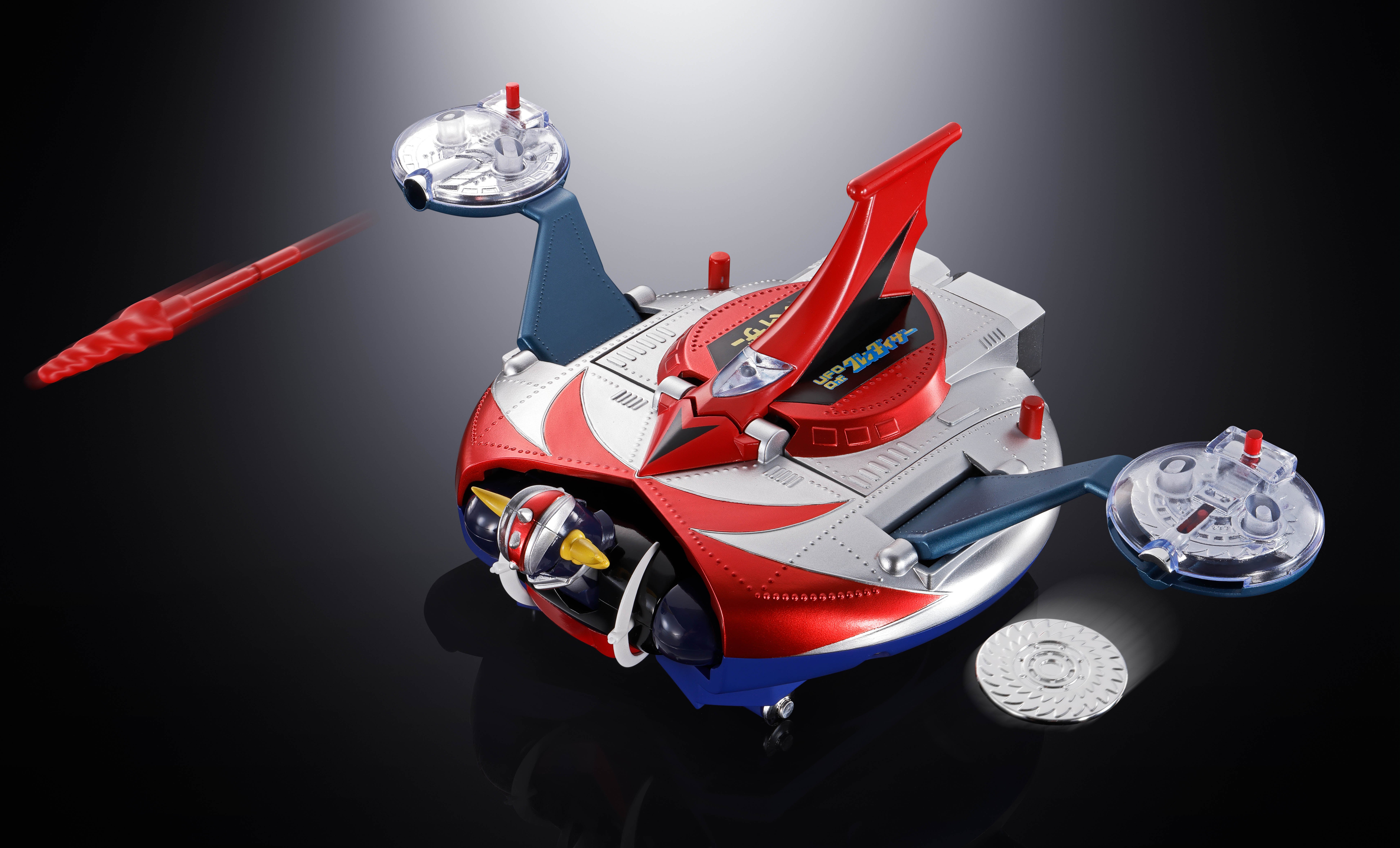UFO Robot Grendizer Chogokin Deluxe Grendizer & UFO Spazer Gallery Image 16