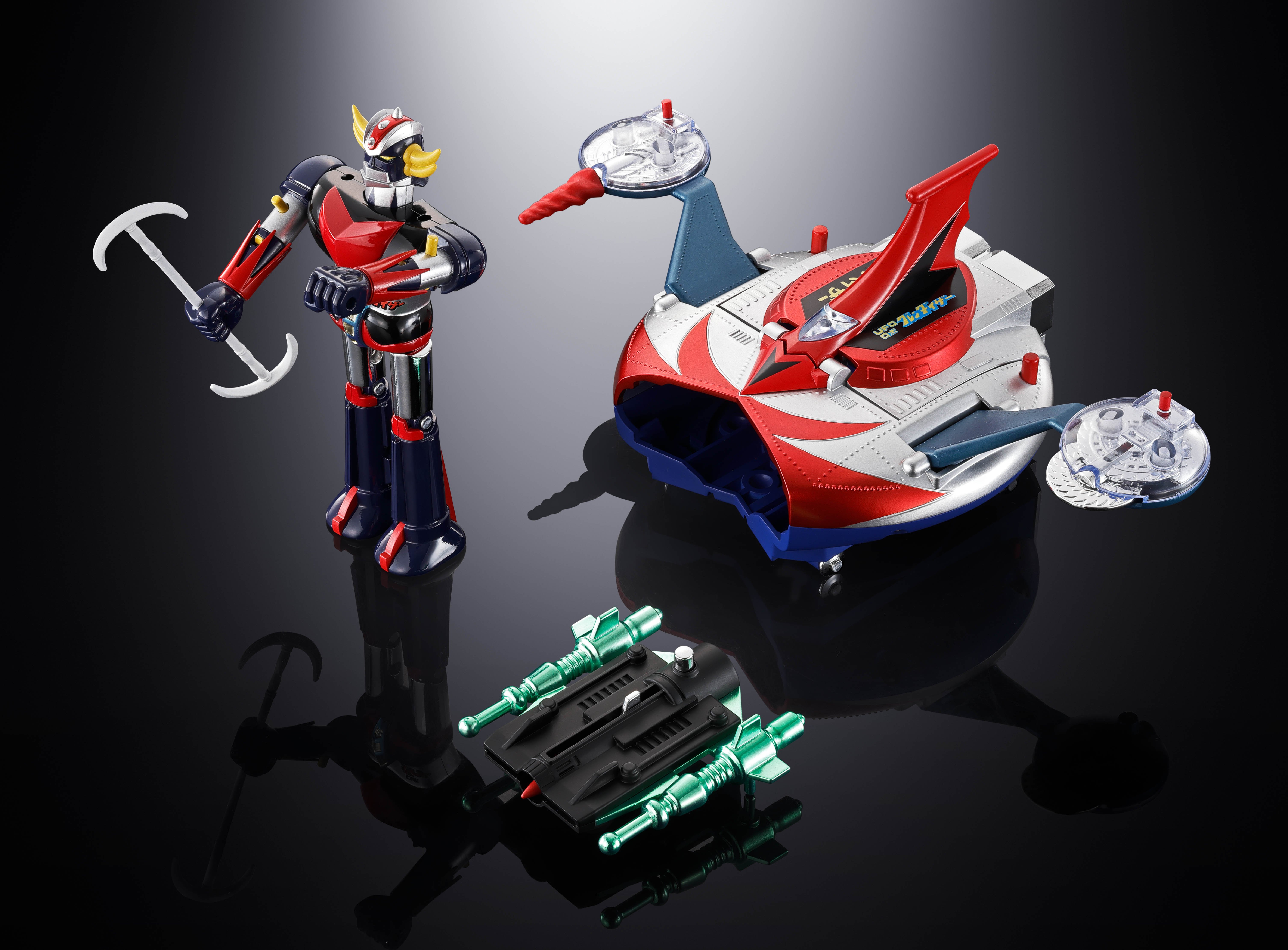 UFO Robot Grendizer Chogokin Deluxe Grendizer & UFO Spazer Gallery Image 23