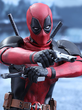 Deadpool MMS347 Deadpool 1/6th Scale Collectible Figure Gallery Image 2