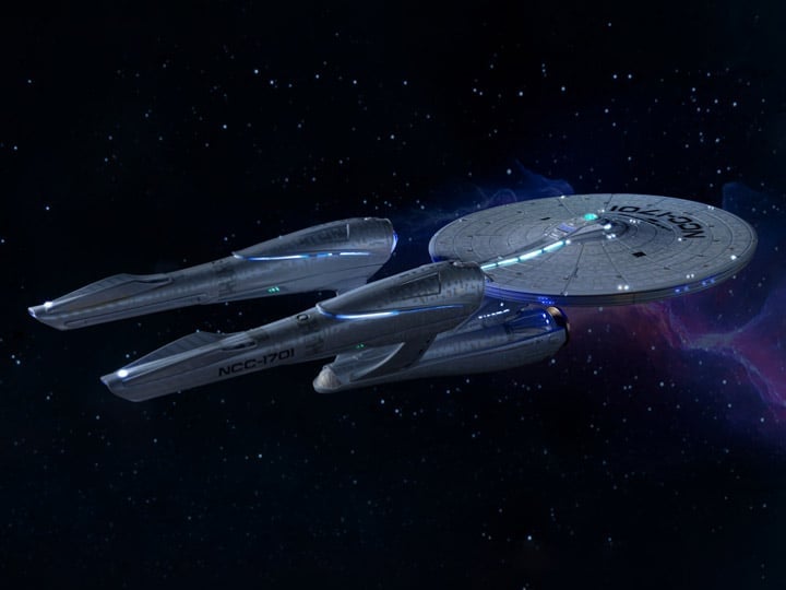 Star Trek (2009) REPLICAart Series U.S.S. Enterprise NCC-1701 PX
