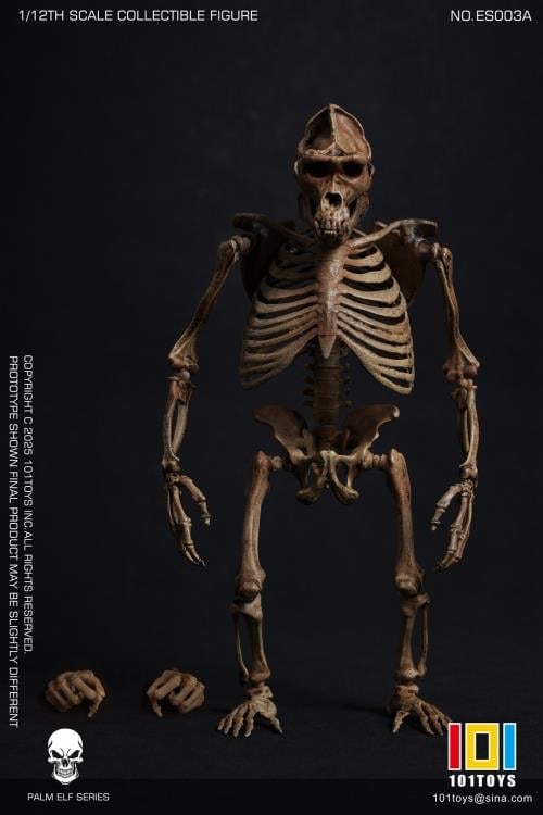 Palm Elf Series Skeleton Chimpanzee (Original Color Ver.) 1/12 Scale Action Figure (With Bonus) Gallery Image 10