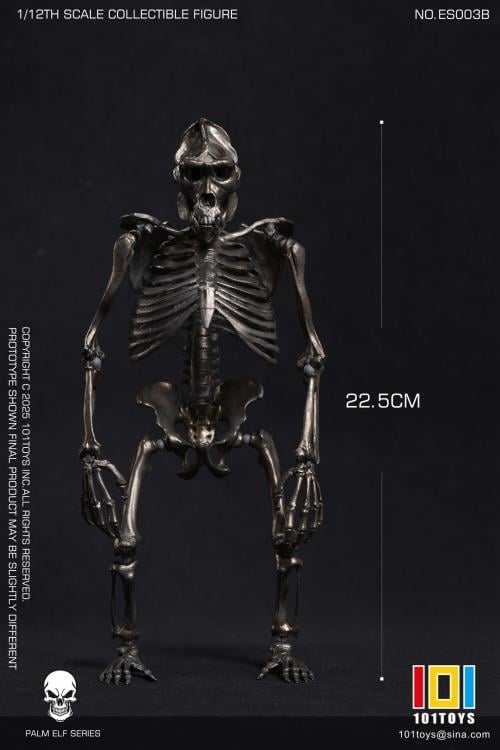 Palm Elf Series Skeleton Chimpanzee (Silver Ver.) 1/12 Scale