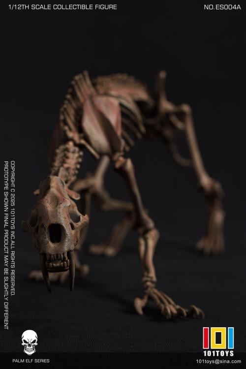 Palm Elf Series Skeleton Saber-toothed Tiger (Original Color Ver.) 1/12 Scale Action Figure (With Bonus) Gallery Image 8