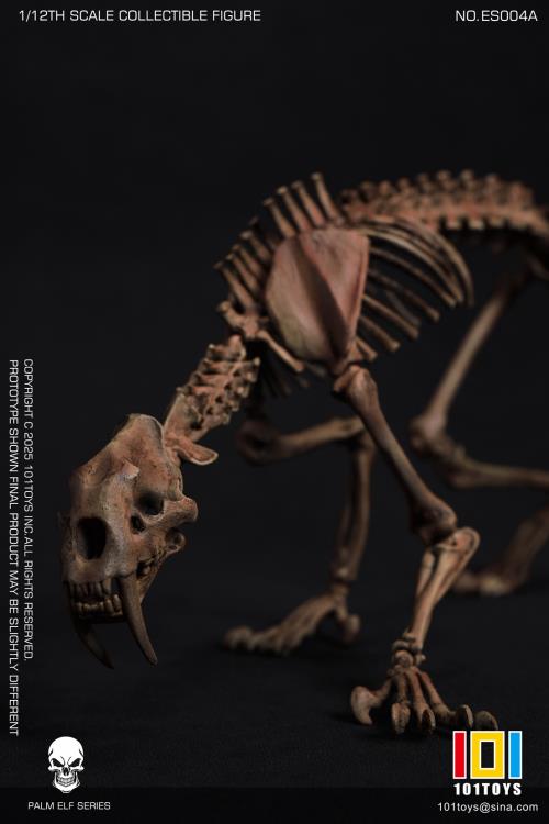 Palm Elf Series Skeleton Saber-toothed Tiger (Original Color Ver.) 1/12 Scale Action Figure (With Bonus) Gallery Image 9