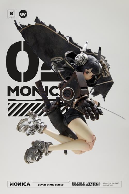 Acky Bright Seven Stars Series No. 2 Monica 1/6 Scale Action Figure