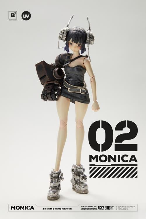 その他 SEVEN STARS SERIES NO.02 MONICA Acky Bright Seven Stars Series No. 2 Monica 1/6 Scale Action Figure