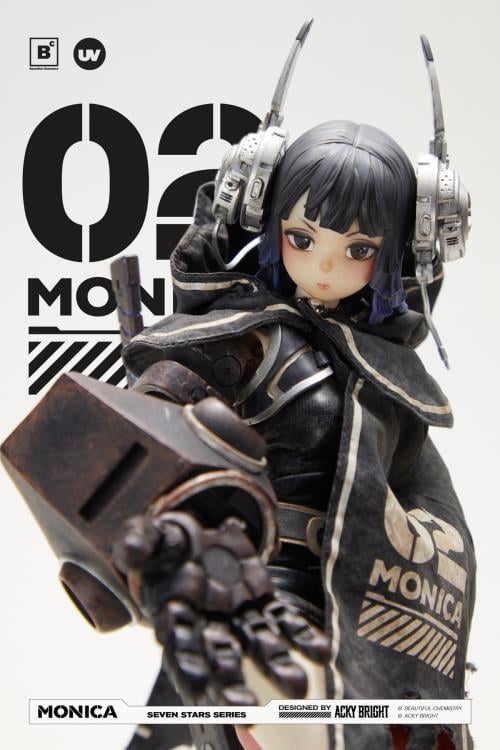 Acky Bright Seven Stars Series No. 2 Monica 1/6 Scale Action Figure