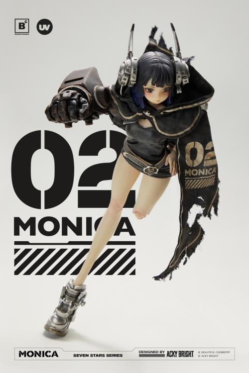underverse　monica 1/6 フィギュア Acky Bright Seven Stars Series No. 2 Monica 1/6 Scale Action Figure