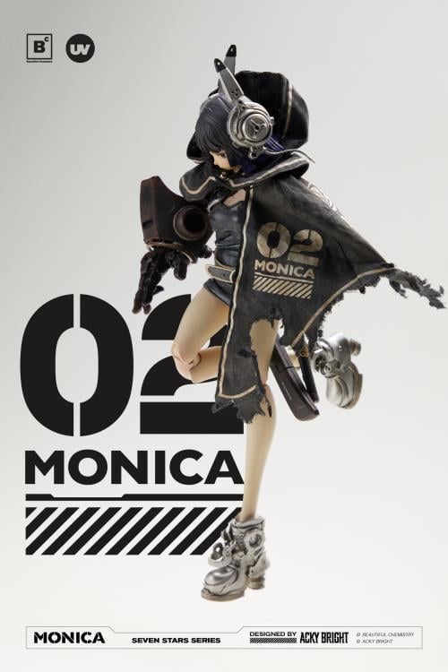 underverse　monica 1/6 フィギュア Acky Bright Seven Stars Series No. 2 Monica 1/6 Scale Action Figure
