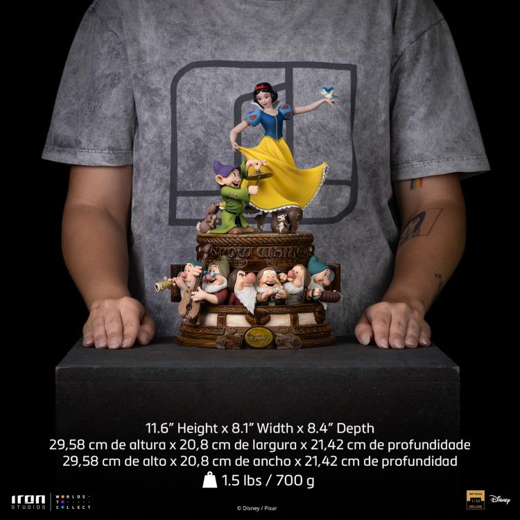 Snow White and the Seven Dwarfs Disney Classic Snow White 1/10 Deluxe Art Scale Limited Edition Statue Gallery Image 25