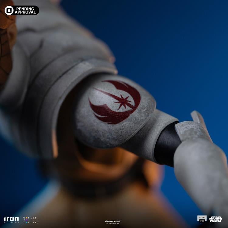 Star Wars: The Clone Wars Obi-Wan Kenobi 1/10 Art Scale Limited Edition Statue Gallery Image 7