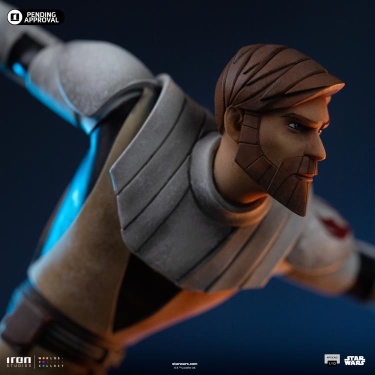 Star Wars: The Clone Wars Obi-Wan Kenobi 1/10 Art Scale Limited Edition Statue Gallery Image 6