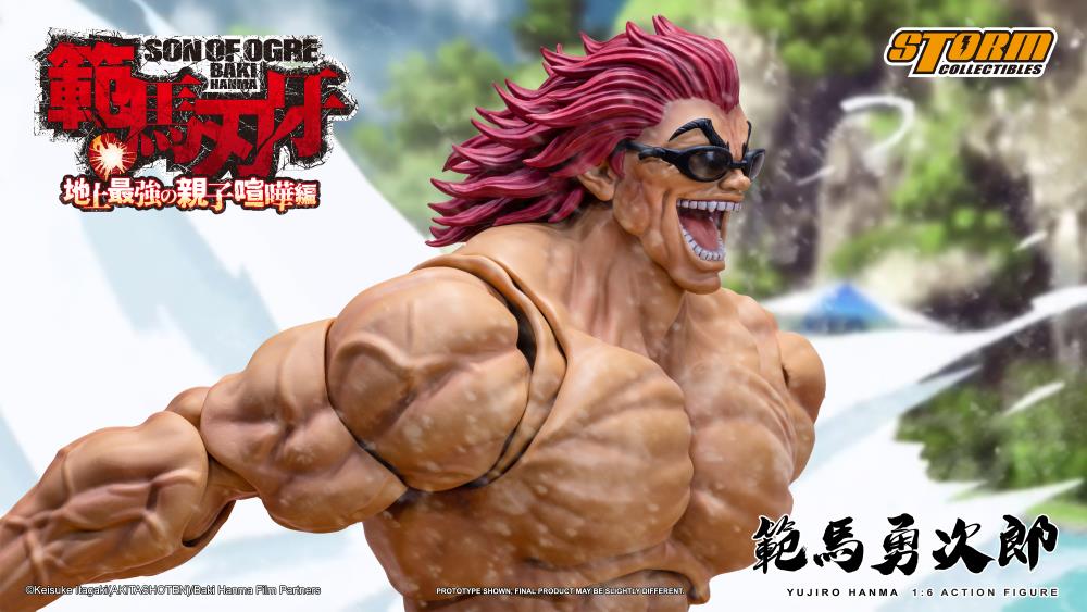 Baki Hanma: Son of Ogre Yujiro Hanma 1/6 Scale Action Figure