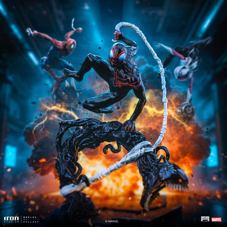 Marvel Spider-Man vs Villains Battle Diorama Series Miles Morales