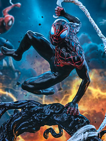 Marvel Spider-Man vs Villains Battle Diorama Series Miles Morales