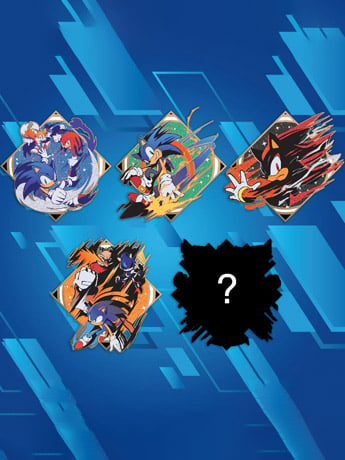 Sonic The Hedgehog Speed Stamp Blind Bag Series Random Collectible Pin Gallery Image 2