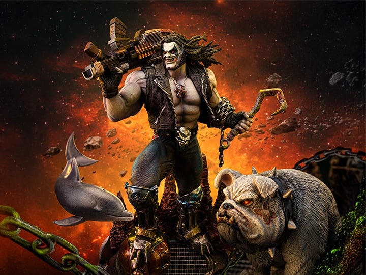 DC Comics Lobo Unleashed 1/10 Art Scale Limited Edition Statue