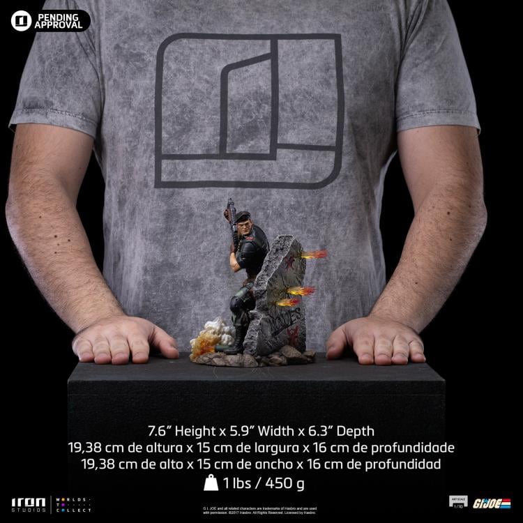 G.I. Joe Flint 1/10 Art Scale Limited Edition Statue Gallery Image 15