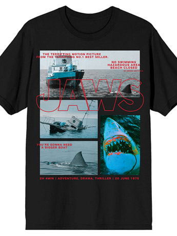 Jaws Mix Block T-Shirt Gallery Image 2