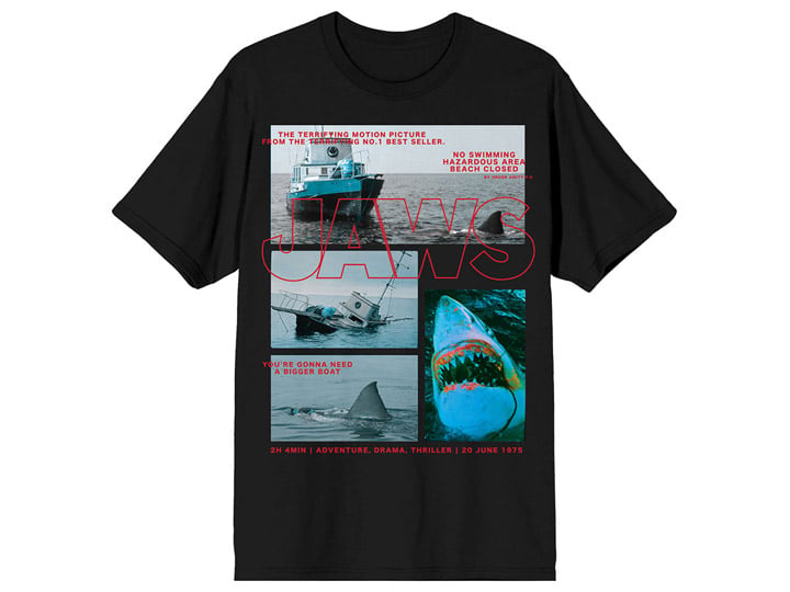 Jaws Mix Block T-Shirt Gallery Image 1