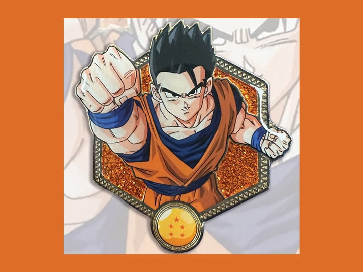 Dragon Ball Z Golden Series 2 Ultimate Gohan Enamel Pin Gallery Image 1