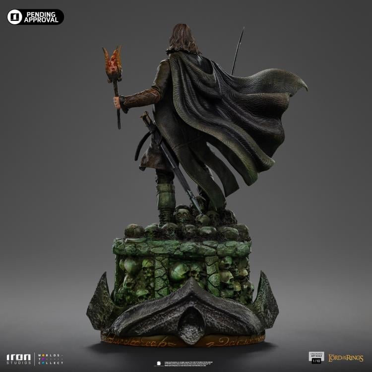 The Lord of the Rings Aragorn Unleashed 1/10 Art Scale Limited Edition Statue Gallery Image 13