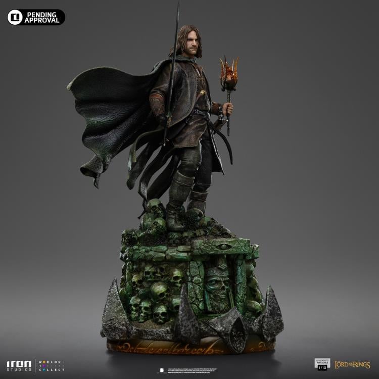 The Lord of the Rings Aragorn Unleashed 1/10 Art Scale Limited Edition Statue Gallery Image 14