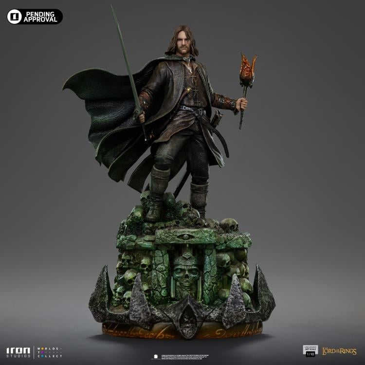 The Lord of the Rings Aragorn Unleashed 1/10 Art Scale Limited Edition Statue Gallery Image 11
