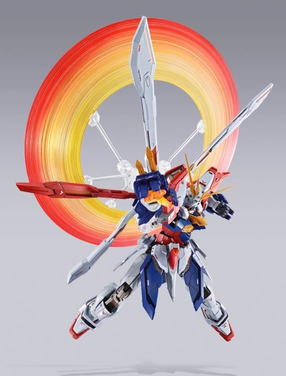 Mobile Fighter G Gundam Metal Build Burning Gundam (Burning Gundam Second  Ver.) Action Figure Gallery Image 11