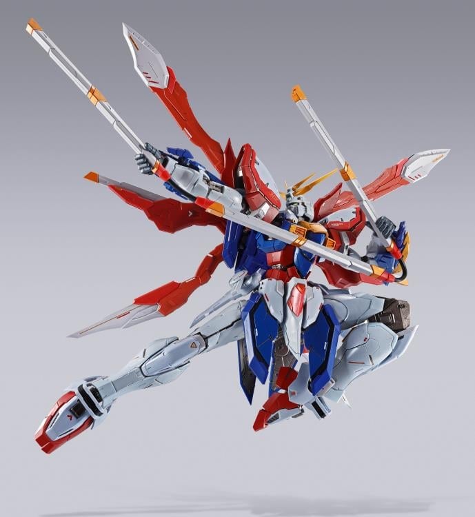Mobile Fighter G Gundam Metal Build Burning Gundam (Burning Gundam Second  Ver.) Action Figure Gallery Image 3