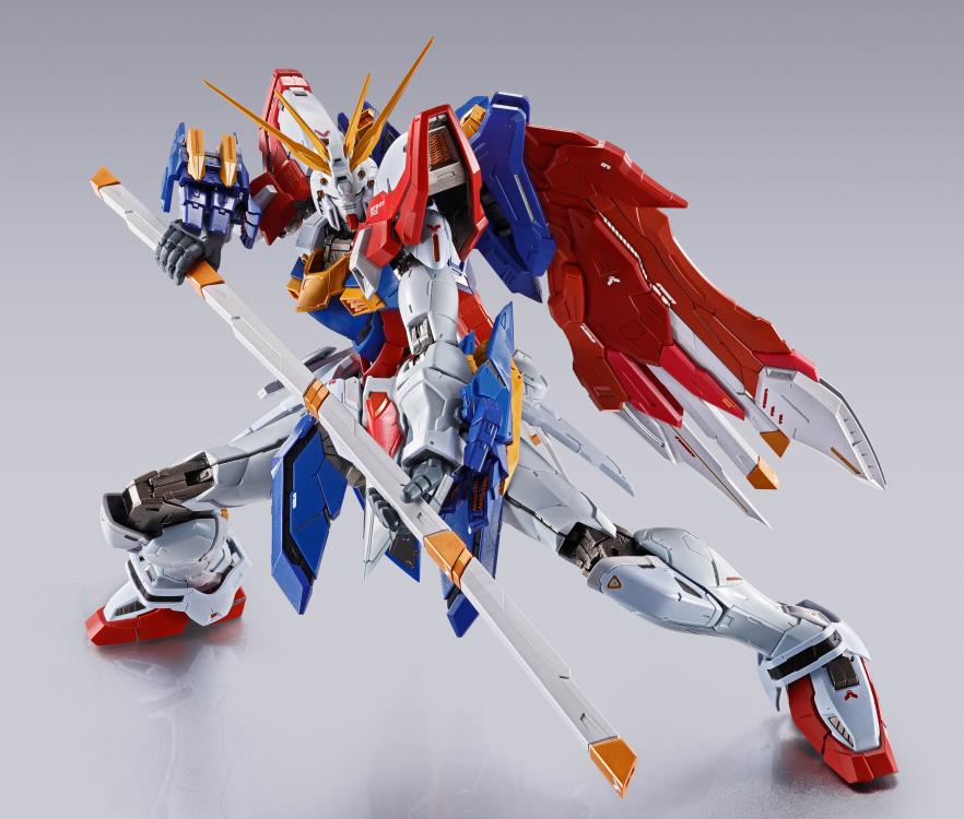 Mobile Fighter G Gundam Metal Build Burning Gundam (Burning Gundam Second  Ver.) Action Figure Gallery Image 8