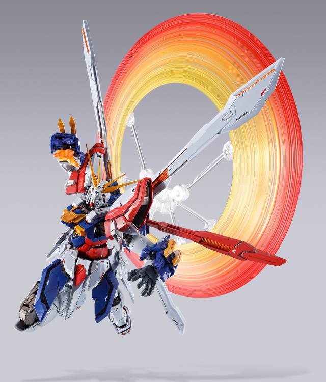 Mobile Fighter G Gundam Metal Build Burning Gundam (Burning Gundam Second  Ver.) Action Figure Gallery Image 10