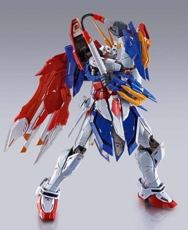 Mobile Fighter G Gundam Metal Build Burning Gundam (Burning Gundam Second  Ver.) Action Figure Gallery Image 4