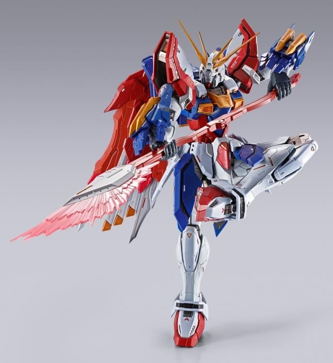 Mobile Fighter G Gundam Metal Build Burning Gundam (Burning Gundam Second  Ver.) Action Figure Gallery Image 7