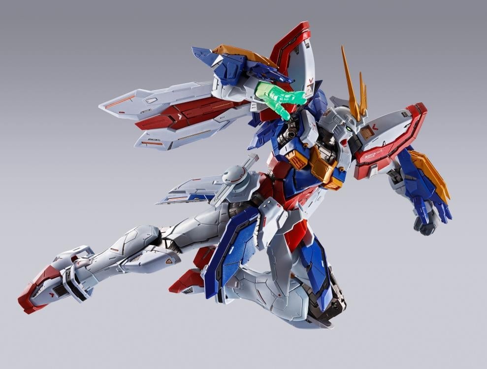Mobile Fighter G Gundam Metal Build Burning Gundam (Burning Gundam Second  Ver.) Action Figure Gallery Image 19
