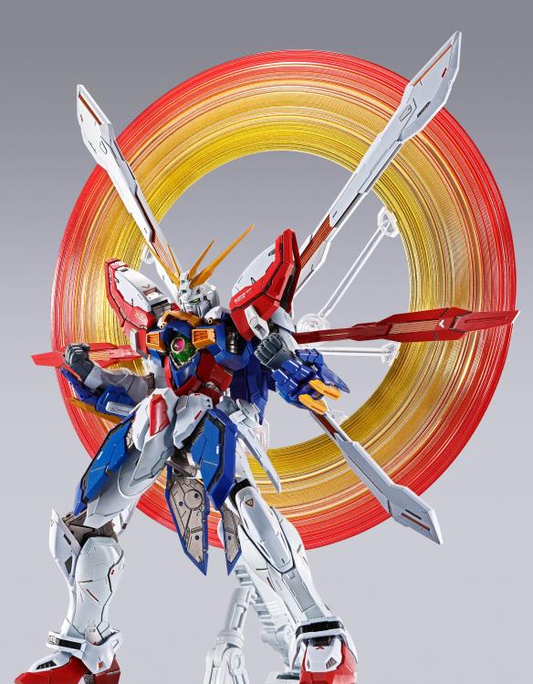 Mobile Fighter G Gundam Metal Build Burning Gundam (Burning Gundam Second  Ver.) Action Figure Gallery Image 5